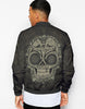 Unisex Couple 3D Skull Gothic Bomber Jacket 003 - designfullprint