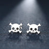 Stainless Steel Skull Stud Earring