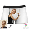 Custom Sexy Boxer Shorts With Girlfriend Hug Custom Lover Face A Gift For My Boyfriend Personalized Men Boxer Briefs NHD