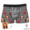 Custom Face Boxer Shorts I Licked It So It Is Mine A Gift For My Boyfriend Personalized Men Boxer Briefs NHD