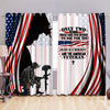 Easter Gift Gift For Christian Gift For Veteran Lover Gift For Army Only Two Defining Forces Have Ever Offered To Die For You Are Jesus Christ And US Veteran Curtain HG