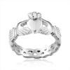 Hand Skeleton Heart Skull Ring