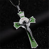 Big Cross Skull Necklace - designfullprint
