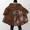 Gift For Horse Lover Love Horse 3D All Over Printed Shirts Brown