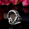 Cool Undertaker Skull Ring