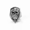 Punk Cool Biker Statement Skull Head Ring