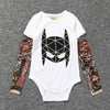 Infant Long Sleeve Cotton Tattoo Jumpsuit - designfullprint