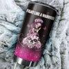 Skull Gift Fight Like A Warrior Sugar Skull Girl Tumbler