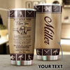 Gift For Mom Personalized Baseball Mom to Son Tumbler