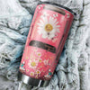Gift For Hippie Pink Hippie Car Tumbler