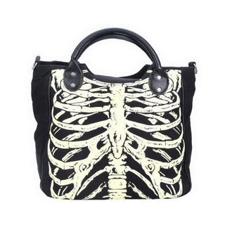 Skeleton Bones Skulls Bags Rock Totes - designfullprint
