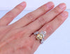 Crowned Punk Skull CZ Rings