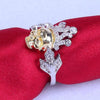 Crowned Punk Skull CZ Rings