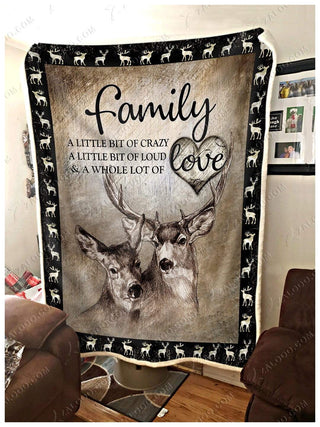 BLANKET DEER A Little Bit Of Crazy