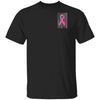 No One Fights Alone Breast Cancer Awareness Back Front Ultra Cotton Shirt