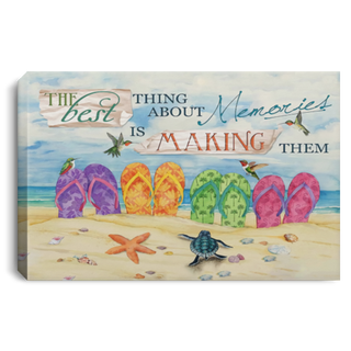 The Best Thing About Memories Is Making Them Canvas Art