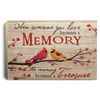When Someone You Love Become A Memory Northen Cardinals Love Quotes Cardinal Deco Wall Art Cardinal Canvas PA