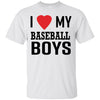 I Love My Baseball Boys Ultra Cotton T-Shirt - designfullprint