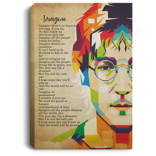 CANVAS Imagine SJL And The Plastic Ono Bandwith TFF Canvas Art