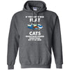 If The Earth Was Flat, Cat Would Push Anything Off It T-shirt/ Hoodie - designfullprint