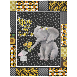 You are My Sunshine Fleece Blanket