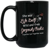 She was Life itself Wild and Free Gorgeously Chaotic - designfullprint