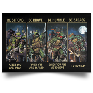 TMNT Teenage Mutant Ninja Turtle Poster HG