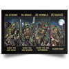 TMNT Teenage Mutant Ninja Turtle Poster HG