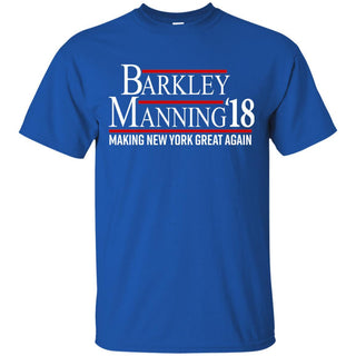 Barkley Manning 18 Make New York Great Again Ultra Cotton T-Shirt - designfullprint