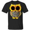 Gift For Hippie Sunflower Owl Ultra Cotton Shirt