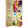 IMaGINE Song John LeNNon And The PlAstiC Ono BAndwith THe Flux Fiddlers Poster HG