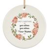 Personalized Christmas & Thanksgiving Ceramic Ornament 13 - designfullprint