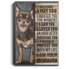 I Am Your Chihuahua Love Chihuahua Canvas Art CM Dog Lover Gift
