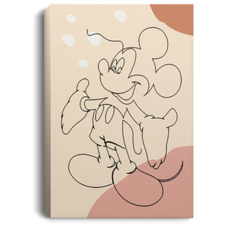 Mẫu 1 Disney Gifts Gift For Disney Lover Mickey Fan Mickey Lover Mickey Art Canvas Art