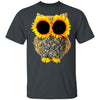 Gift For Hippie Sunflower Owl Ultra Cotton Shirt