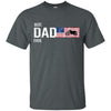 Best Biker Dad America Flag Ultra Cotton T-Shirt - designfullprint