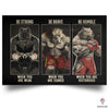Pitbull Boxing Be Strong Pitbull US Marine Poster HG Gifts For Dog Lovers