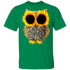 Gift For Hippie Sunflower Owl Ultra Cotton Shirt