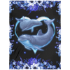 Dolphin Fleece Blanket, Dolphin Blanket 60x80