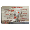 CANVAS Cardinal Bird I Can Only Imagine
