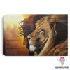 Gift For Christian Jesus Lion Hope And Faith CH Poster Canvas