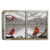 A Big Piece Of My Heart Lives In Heaven And Watches Over This Home Canvas HG