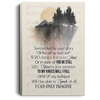 I Can Only Imagine Surrounded By Your Glory  Canvas Art
