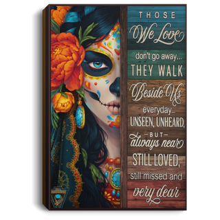 Mexican Independence Day Those We Love Deceased Ones Death Celebration Mexican Skull Girl Poster LN