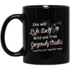 She was Life itself Wild and Free Gorgeously Chaotic - designfullprint