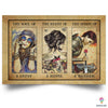 Gift For Hippie Gypsy Warrior Poster Horizontal Poster