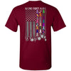 No One Fights Alone Breast Cancer Awareness Back Front Ultra Cotton Shirt