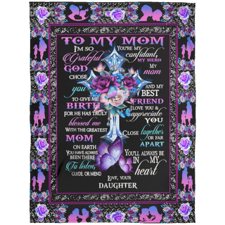 My Hero My Mom and My Best Friend Blanket