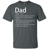 Dad Definition Funny Ultra Cotton T-Shirt - designfullprint