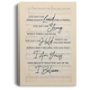 LaUreN DAiglE You Say I Am Canvas Art